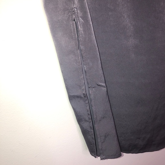 Everly Dark Gray Slipdress - Picture 3 of 6